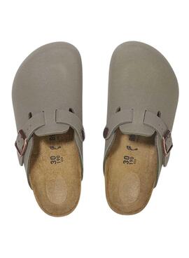 Zuecos Birkenstock topo para niño y niña
