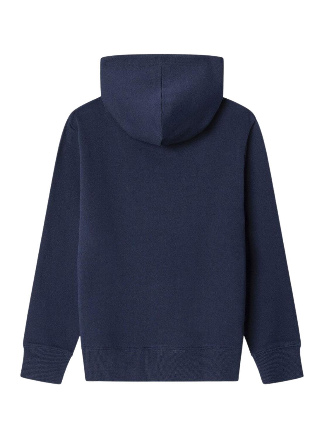 Sudadera Pepe Jeans Art Hoodie azul para niño
