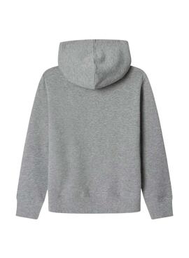 Sudadera Pepe Jeans Art Hoodie gris para niño