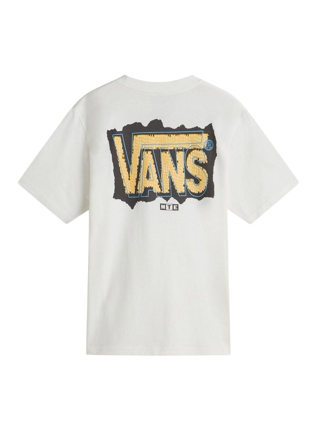 Camiseta Vans Off Grid blanco para niño