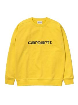 Sudadera Carhartt Sweat Amarillo Hombre