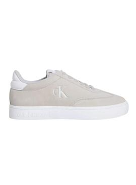 Zapatillas Calvin Klein Jeans Classic Cupsole beige para mujer
