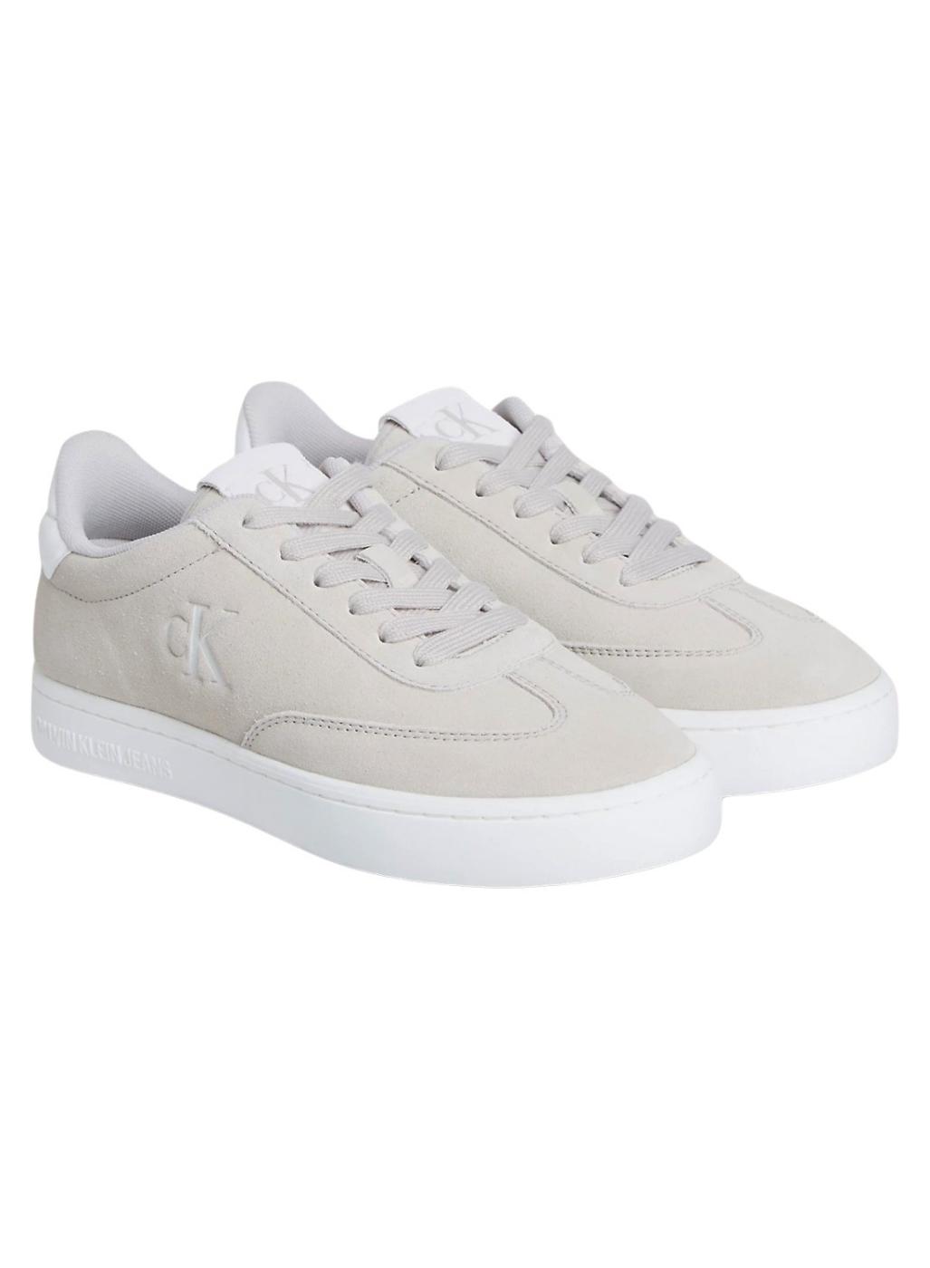 Zapatillas Calvin Klein Jeans Classic Cupsole beige para mujer
