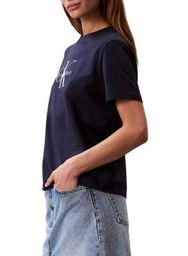 Camiseta Calvin Klein Jeans Hero azul para mujer