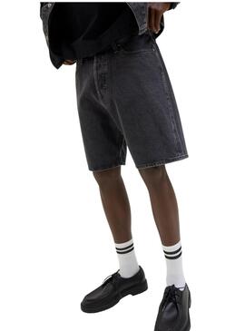 Bermudas Jack and Jones Tony denim negro para hombre