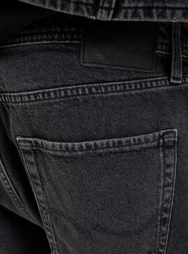 Bermudas Jack and Jones Tony denim negro para hombre