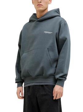 Sudadera Jack and Jones Islington blanco para hombre