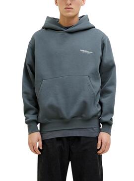 Sudadera Jack and Jones Islington blanco para hombre