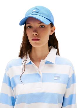 Gorra Tommy Jeans The Heritage azul para mujer