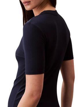 Vestido Calvin Klein Jeans Midi negro para mujer