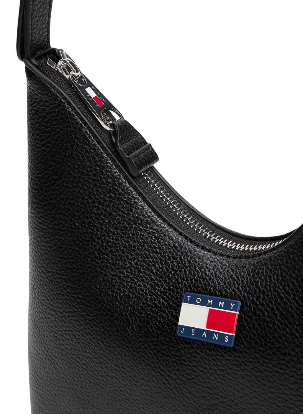 Bolso Tommy Jeans Must Shoulder negro para mujer