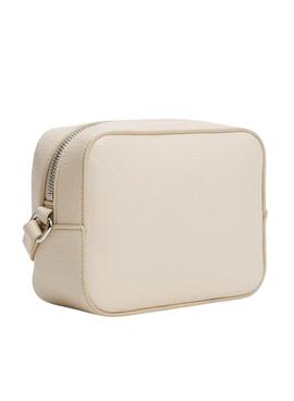 Bolso Tommy Jeans Must Camera beige para mujer