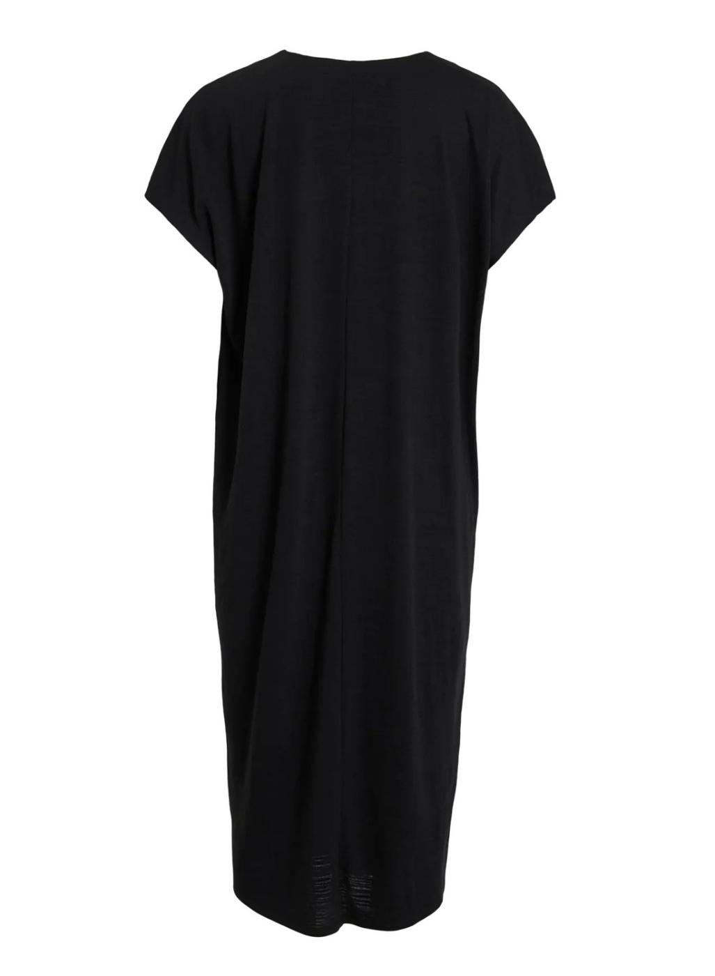 Vestido Vila Vibrielle negro para mujer