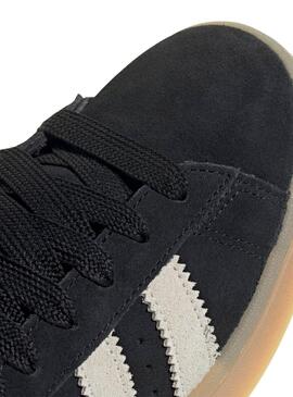 Zapatillas Adidas Campus 00s negro y blanco para mujer