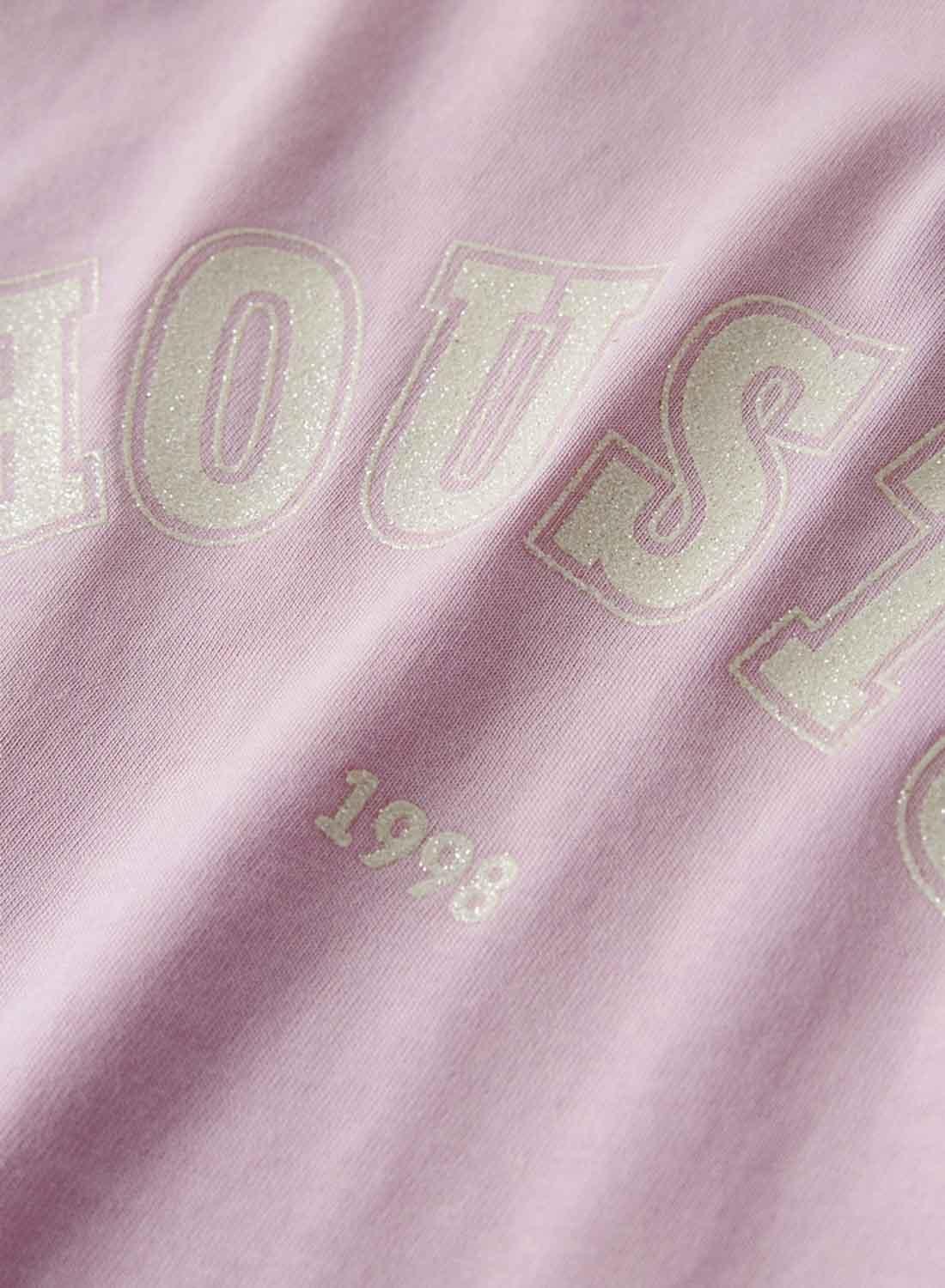 Camiseta Name It Kassandra rosa para niña