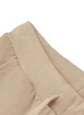 Pantalón Name It Seli beige para niño y niña