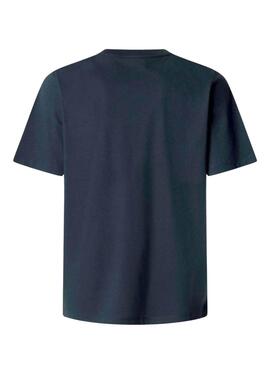 Camiseta Pepe Jeans Eggo azul marino para hombre