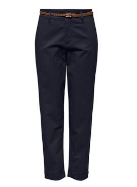 Pantalón Only Sax azul marino para mujer