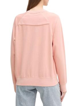 Sudadera Pepe Jeans Lupita rosa para mujer