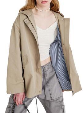 Chaqueta Only Lisa beige para mujer
