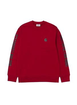 Sudadera Carhartt 1989 WIP Rojo