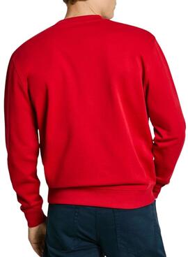 Sudadera Pepe Jeans Duke rojo para hombre