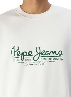Sudadera Pepe Jeans Dumas beige para hombre