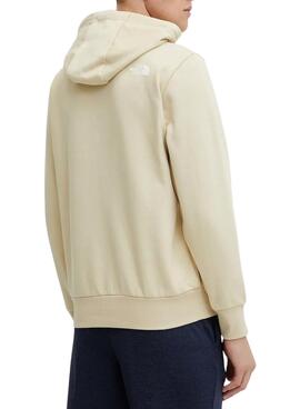 Sudadera The North Face Easy Hoodie beige para hombre
