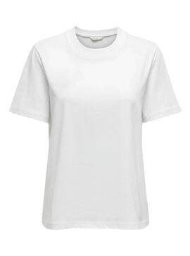 Camiseta Only Monja blanco para mujer