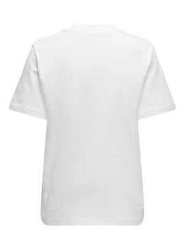 Camiseta Only Monja blanco para mujer