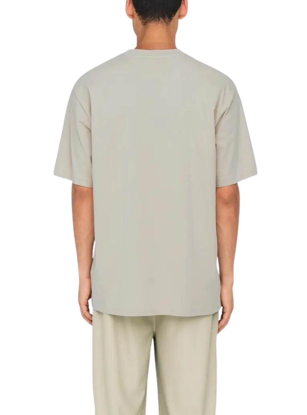 Camiseta Only and Sons Curated beige para hombre