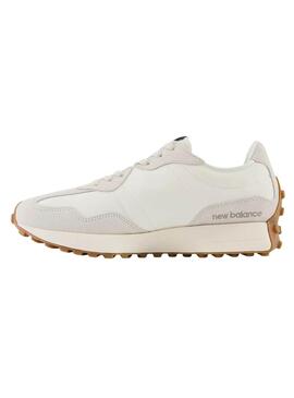 Zapatillas New Balance 327 blanco y azul para mujer