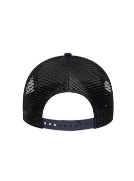 Gorra New Era Patch 9Forty Trucker negro para hombre