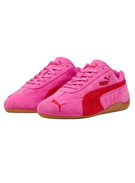Zapatillas Puma Speedcat OG fucsia y rojo para mujer