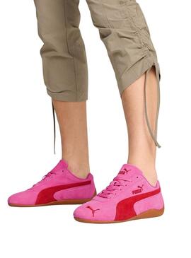 Zapatillas Puma Speedcat OG fucsia y rojo para mujer