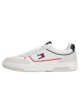 Zapatillas Tommy Jeans Cupsole Elevated blanco para hombre