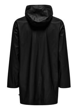 Chubasquero Only and Sons Luca negro para hombre