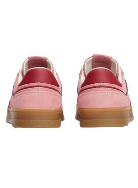 Zapatillas Tommy Jeans Greenwich frambuesa para mujer