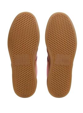 Zapatillas Tommy Jeans Greenwich frambuesa para mujer