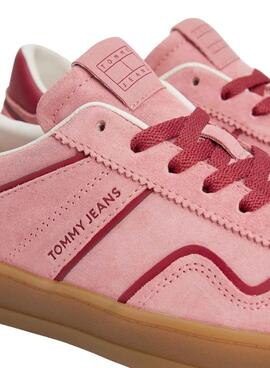 Zapatillas Tommy Jeans Greenwich frambuesa para mujer