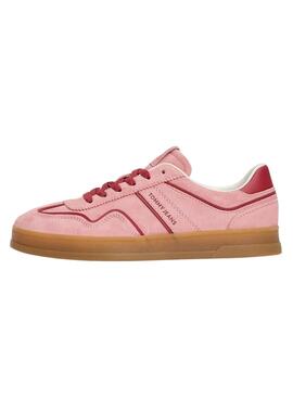 Zapatillas Tommy Jeans Greenwich frambuesa para mujer