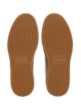 Zapatillas Tommy Jeans The Greenwich Platform blanco y lila para mujer