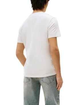 
Camiseta Tommy Jeans Slim Pop blanco para hombre