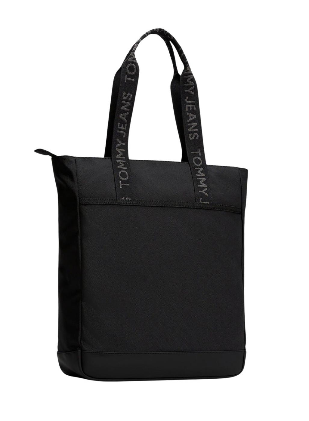 Bolso tote Tommy Jeans Essential Daily negro para mujer