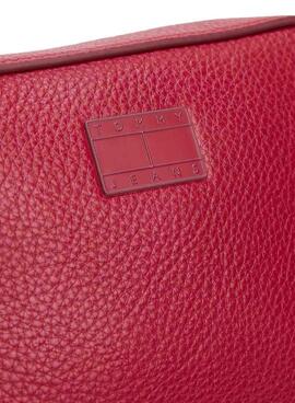 Bolso Tommy Jeans Must Camera Bag rojo para mujer