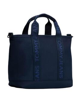 Bolso Tommy Jeans Daily Mini Tote azul marino para mujer