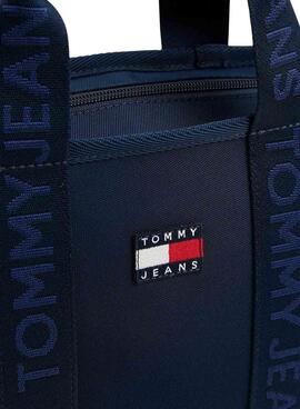 Bolso Tommy Jeans Daily Mini Tote azul marino para mujer