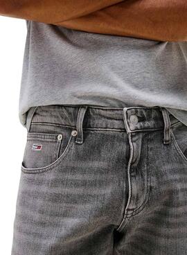 Pantalón vaquero Tommy Jeans Scanton gris para hombre