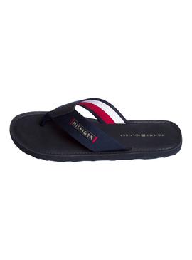 Chanclas Tommy Hilfiger Elevated Marino Hombre 