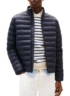 Chaqueta Tommy Hilfiger Core Packable Recycled azul marino para hombre